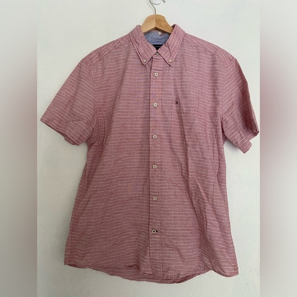 Tommy Hilfiger Casual Button Down Size Medium - Picture 1 of 6